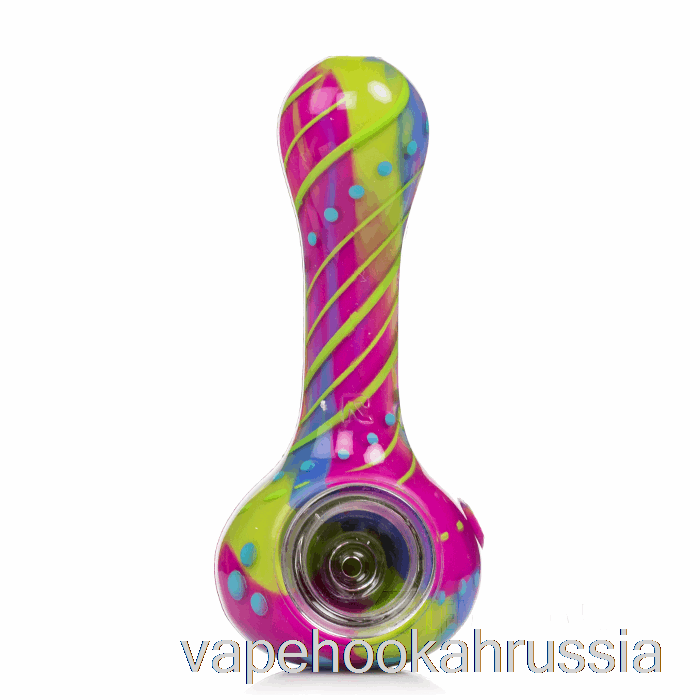 Vape Russia Eyce Oraflex цветочная силиконовая ложка сладкая вата (синий/зеленый/фиолетовый)